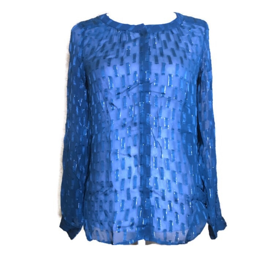 Lucky Brand Sheer Blouse